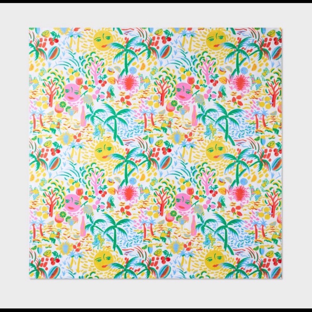 Vacation Reversible Two Person Beach
Towel Yellow/Green - Roller Rabbit x
Target